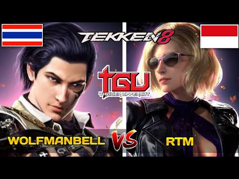 Wolfmanbell (Claudio) Vs Rtm (Nina) _ TWT 2024 _ TGU 2024 _ Tekken 8 _ Jan Ali Gaming
