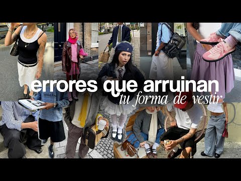5 ERRORES que ARRUINAN tu FORMA DE VESTIR