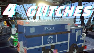 4 more cool Lego Marvel Super Heroes Glitches