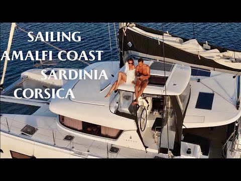 SAILING IN ITALY. Travel by catamaran along the Amalfi coast and islands