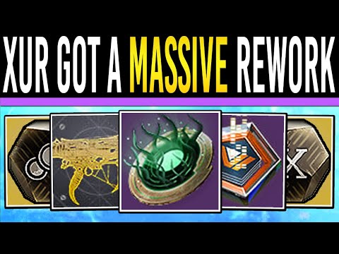Destiny 2: HUGE XUR LOOT REWORK! Strange RANKS, Exotic Catalysts, Rewards & How to Get Strange Coins