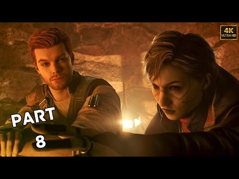 STAR WARS JEDI SURVIVOR Walkthrough Gameplay Part 8 - MEET CERE IN JEDHA (FULL GAME) No Commentary