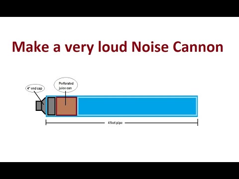 Make a VERY LOUD Air Cannon.