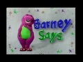 Barney Says Montage UMUTNASİP
