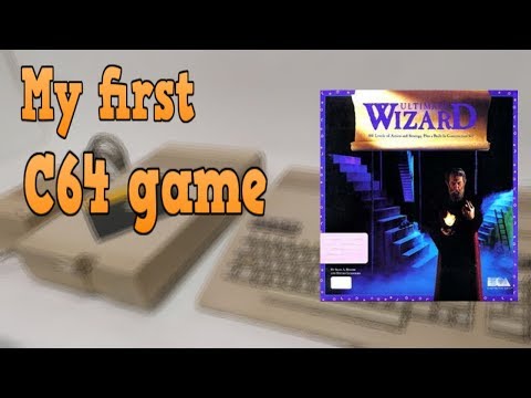 My First C64 game  (Ultimate wizard)