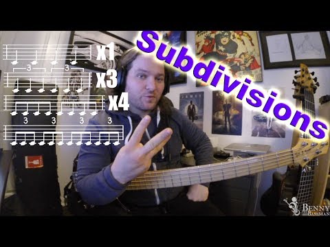 Subdivisions! [BASS LESSON] - Weekly Riff (NOT THE RUSH SONG)