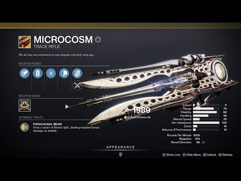 Destiny 2: The Final Shape - Microcosm HEAVY AMMO Exotic Trace Rifle Drop & Gameplay Showcase!