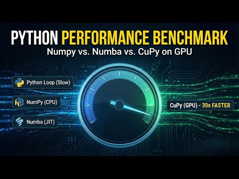 Is Python Actually Slow Or Are You Just Using The Wrong Libraries Python Programming