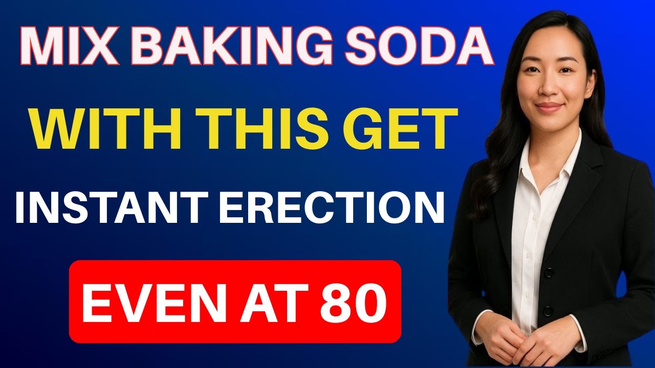 Urologists: Never Use Baking Soda Alone! Mix This Powder for Massive Blood Flow...!