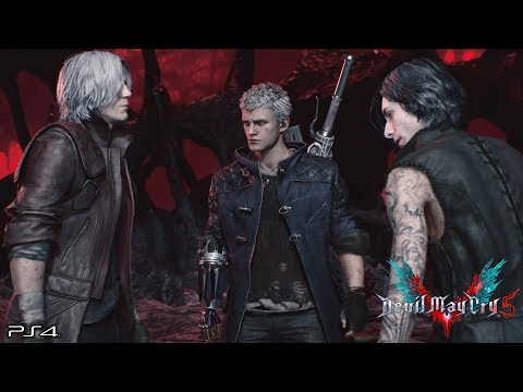 Devil May Cry 5: Full Story Devil Hunter Walkthrough Gameplay - Nero, V, Dante (PS4 PRO)
