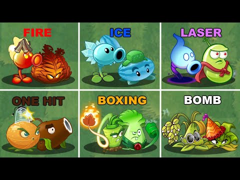 PvZ 2 Random 6 Best Pair - Who Will Win ? PvZ 2 Team Plant Vs Team Plant