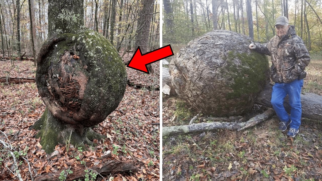 Man Spotted a Lump on a Tree, Gut Told Him to Keep Digging