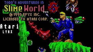 Todd's Adventures in Slime World - Atari Lynx (1990)