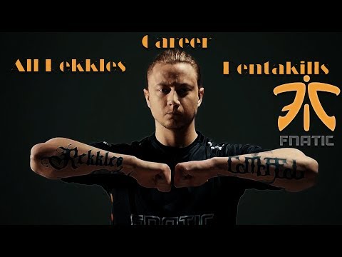 Rekkles' Pentakills in his PRO career | Montage