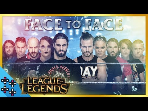 WWE vs. NXT: LEAGUE OF LEGENDS - In-Ring FACE OFF!