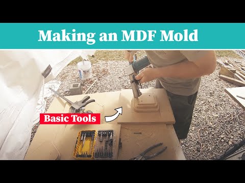 How to make FIBERGLASS Mold using MDF.  DIY Boat Restoration Projects