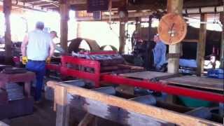 preview picture of video 'Steam Sawmill Brooks Oregon Producing Lumber'