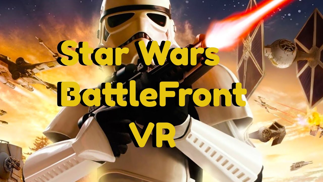 ChrisReality - Star Wars Battlefront in VR -Contractors Mod-