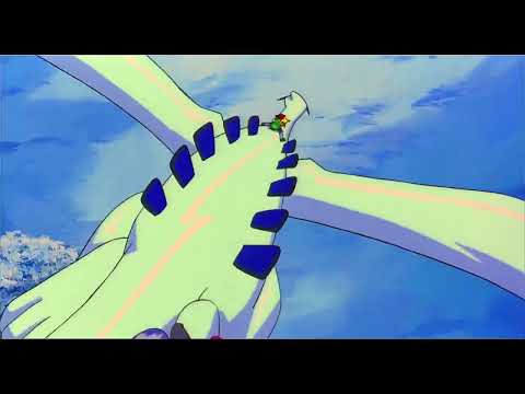Pokemon the Movie 2000 - Ash riding Lugia | 1080p |