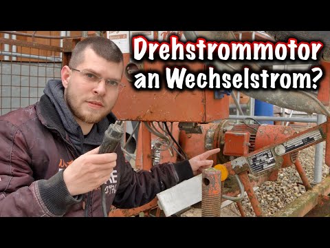 Steinmetzschaltung - Drehstrommotoren über Wechselstrom betreiben! ElektroM
