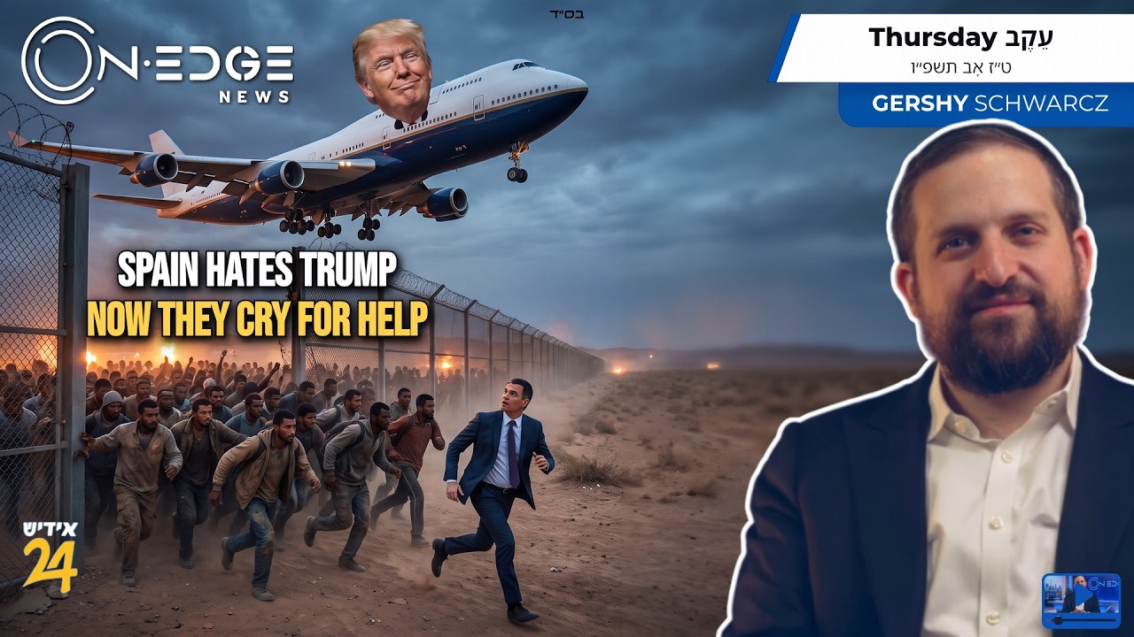 SPAIN HATES TRUMP - NOW THEY CRY FOR HELP