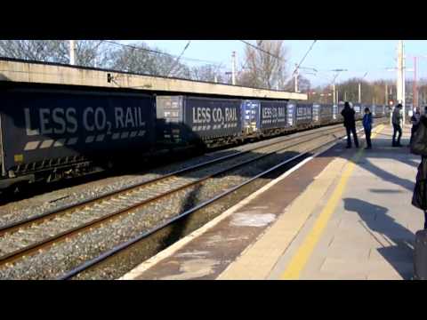DRS 68007 68004 Daventry to Mossend passing Lancaster 7 2 15