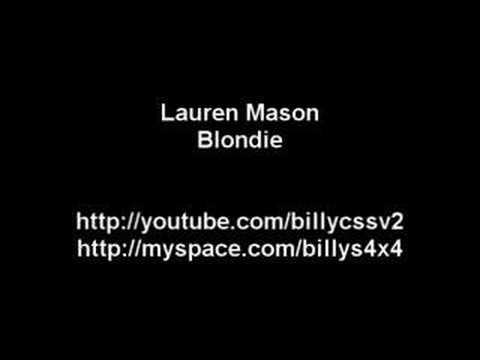 Lauren Mason - Blondie