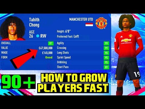 FIFA 19: CAREER MODE GROWTH TUTORIAL! HOW TO GROW PLAYERS FAST?