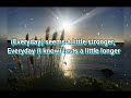 Everyday - James Taylor / Lyrics