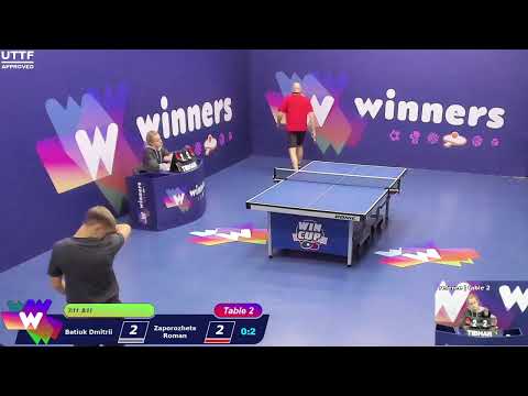 WINners CUP table 2  28.12  Batiuk Dmitrii - Zaporozhets Roman    13:30