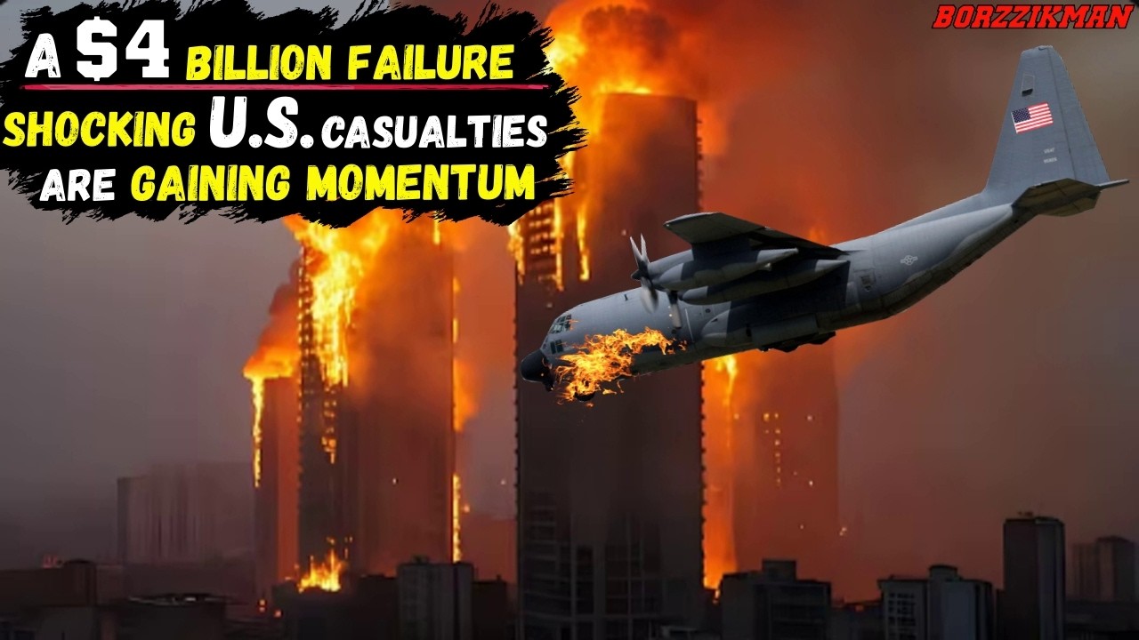 INSANE Success: IRAN wiped out Two Very Rare U.S. Electronic Attack Aircraft EC-130H 'Compass Call'