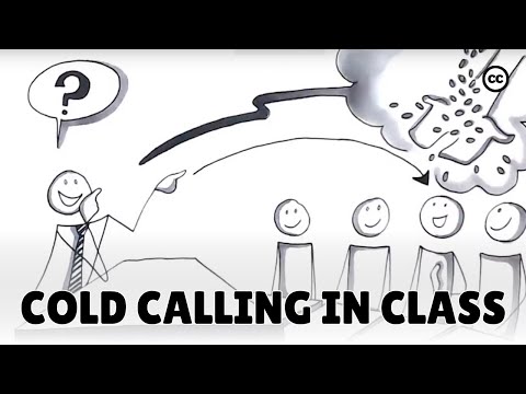 Cold Calling Students to Keep Up Attention