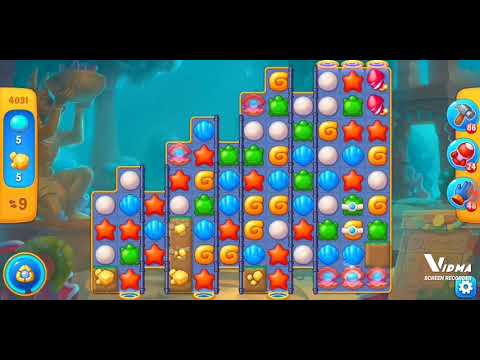 Fishdom. 4031 hard level no boosters and diamonds