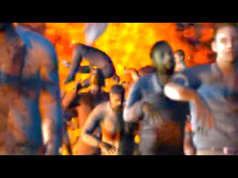 Resident Evil Outbreak HD 60 fps — Main Street Explosion