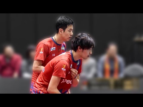 Yuto Muramatsu/Joo Sae-hyuk vs. Kenta Tazoe/Yukiya Uda | T.League 2019-2020 Round 16 | Highlights