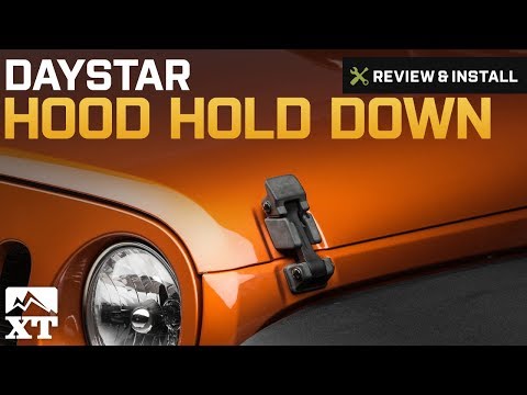 Jeep Wrangler (2007-2017 JK) Daystar Hood Hold Down Review & Install