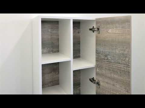 Обзор мебели для ванной комнаты Комфорти Турин 90 дуб бежевый