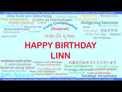 Linn   Languages Idiomas - Happy Birthday