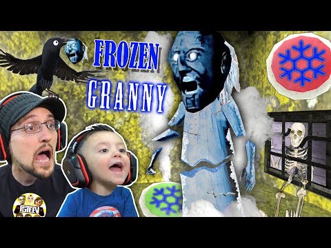GRANNY gets FROZEN! Oh Snap! Freeze Trap! FGTEEV Feeds Crow Granny's Head