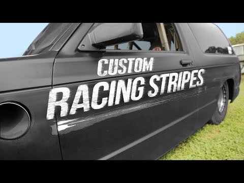 Custom Racing Stripes - LS Powered 1984 S10 Blazer - Holley LS Fest