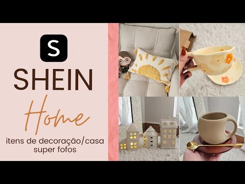 Shein Home - Itens fofos de casa e decoração que encontrei na Shein