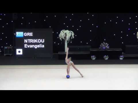 Evangelia Ntrikou GRE ball junior final Miss Valentine 2017