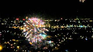 preview picture of video 'Recibiendo el 2012 desde el cerro de La Molina - Año Nuevo'