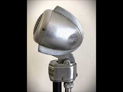 Vintage 1950's Turner 22 Dynamic Microphone, upgraded audio, w/stand-cable image 12