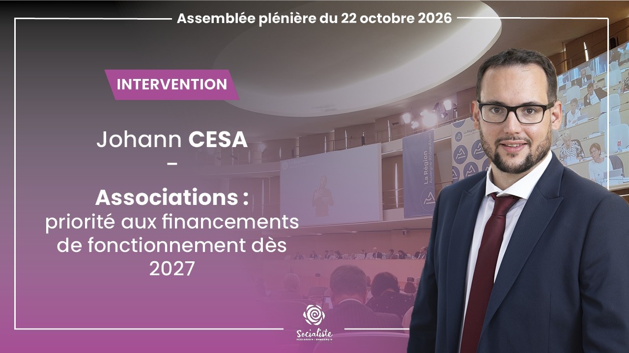 Associations : priorité aux financements de fonctionnement dès 2027 - Johann CESA