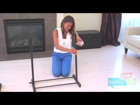 Honey-can-do gar-03752 rotating garment rack instruction vid...