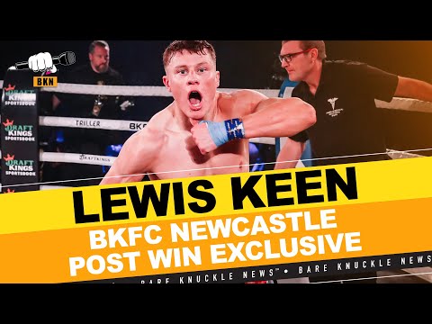 BKFC UK Newcastle-3rd Round Stoppage Made Lewis Keen The Victor vs Lewy Sherriff ~ Bare Knuckle News