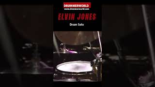 Elvin Jones: SHORT DRUM SOLO - #elvinjones #drummerworld