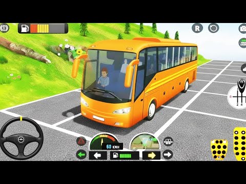 Extreme Bus Parking Simulator 2026 - Indian Offroad Bus Driving 3D - Bus Game Andriod Gameplay