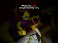 Pov: You try to fake being a sleep in a sleepover #eridinchi #roblox #robloxanimation  #robloxmemes